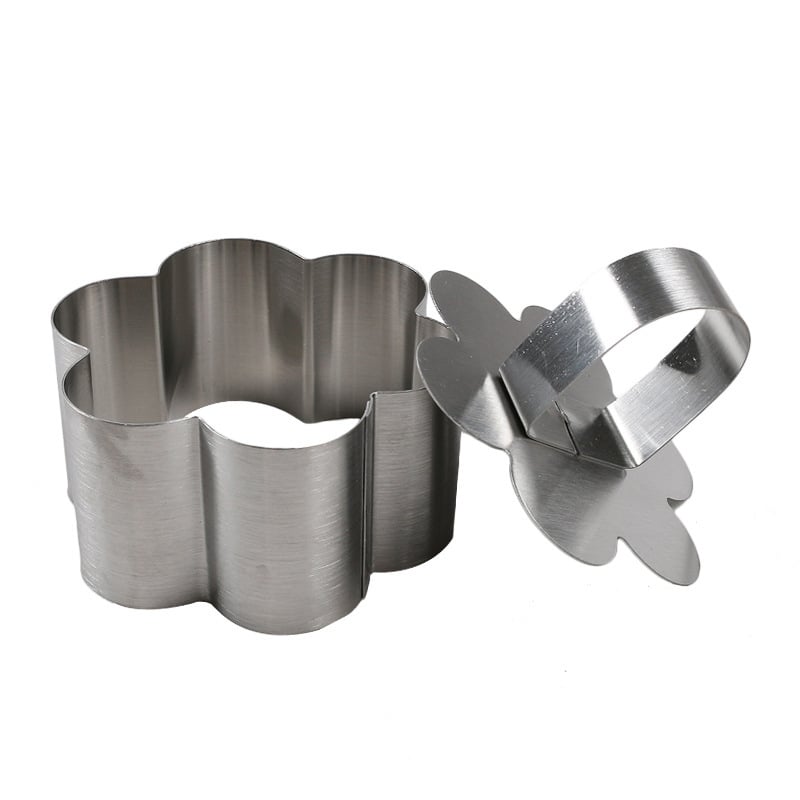 Molde para Pastel de Acero Inoxidable con Placa de Presión para Sushi