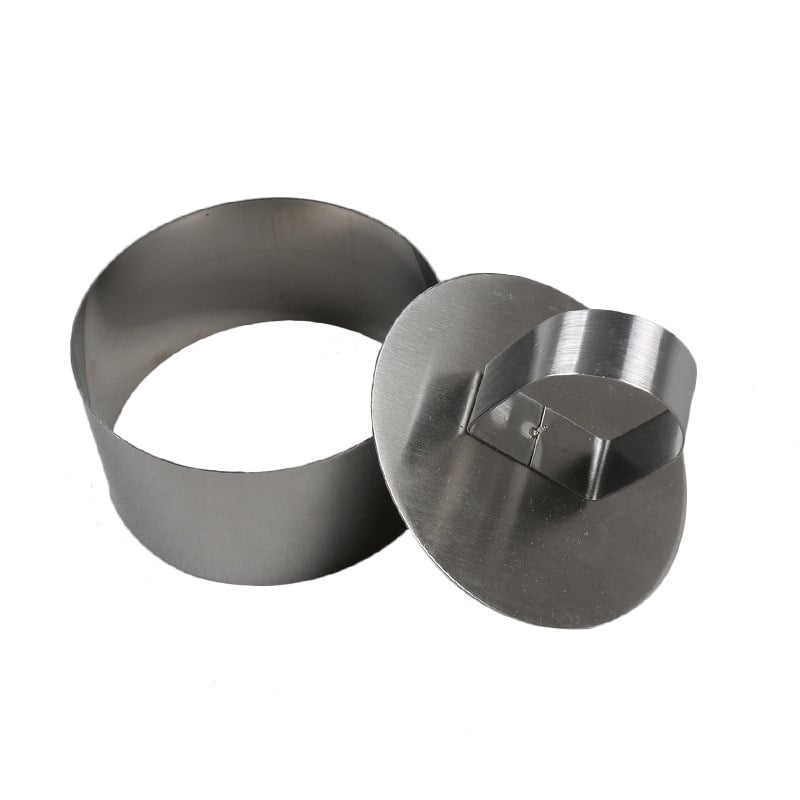 Molde para Pastel de Acero Inoxidable con Placa de Presión para Sushi