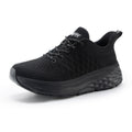 AVW Zapatos de Trabajo Antideslizantes para Mujer, Zapatillas Sin Cordones, Resistentes al Agua, Zapatos para Caminar, Zapatos de Cocina y Servicio de Alimentos, Zapatos Antideslizantes para Mujer Negros